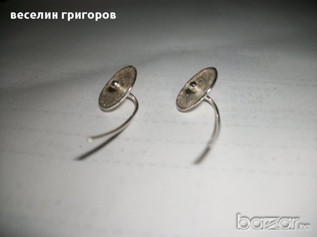 сребърни обеци, снимка 10 - Обеци - 10936562