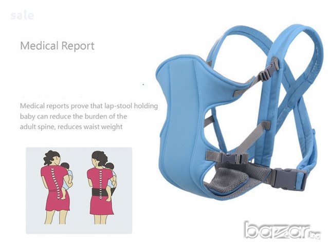  НАМАЛЕН-Нов Ергономичен Детски слинг + кенгуру,ПОСЛЕДЕН-червен!!!, снимка 2 - Кенгура и ранички - 8951707
