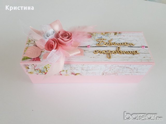 Кутийка за бебешки съкровища, снимка 13 - Подаръци за кръщене - 15769135