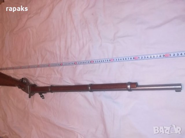 Артилерийска бойна карабина Sharps 1859, РЕПЛИКА на пушка, снимка 5 - Колекции - 22430562