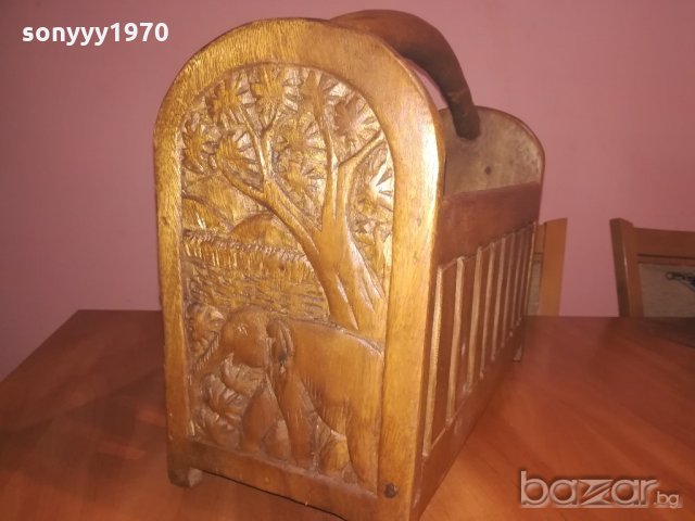 ретро колекция с дърворезба-40х38х20см-внос швеицария, снимка 14 - Колекции - 20936724