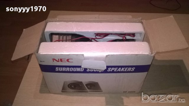 Nec 2бр тонколони за кола или дома-17х16х13см-нови в кутия, снимка 9 - Тонколони - 17550882