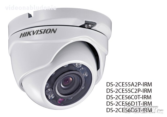 HD-TVI камера 2 мегапиксела HIKVISION DS-2CE56D0T-IRМF, снимка 2 - HD камери - 16023980