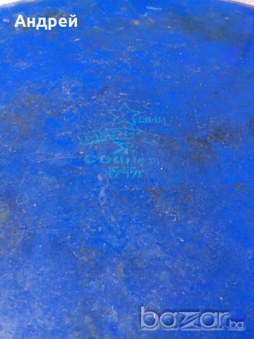 Емайлирана тава,тепсия, снимка 4 - Антикварни и старинни предмети - 19567042