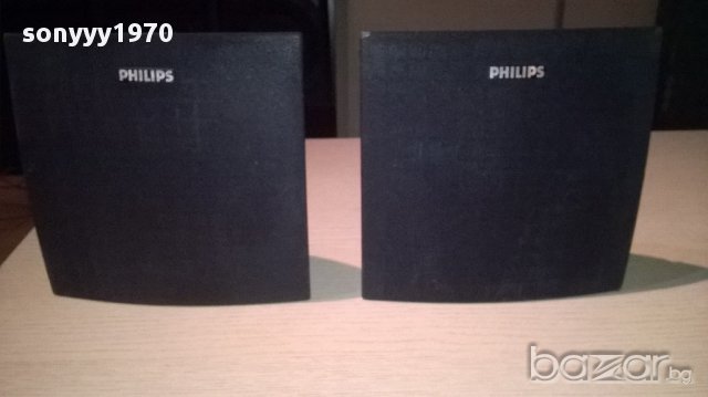 philips-2 броя колони-20/20см-внос швеицария, снимка 5 - Тонколони - 12499174