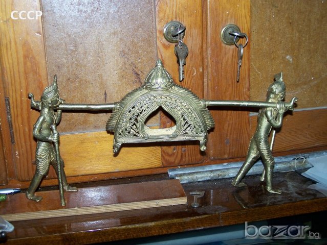 Голяма бронзова пластика, снимка 5 - Други ценни предмети - 20912833