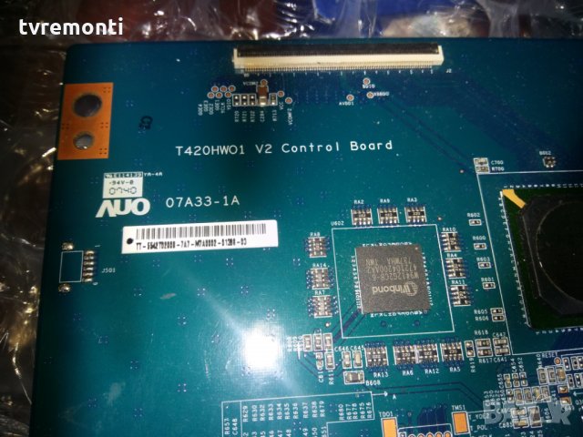 T-Con Board T420HW01 V2, снимка 2 - Части и Платки - 23264371