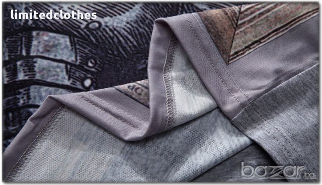 D&G Dolce & Gabbana King Federico Print Мъжка Тениска size 48 (M), снимка 5 - Тениски - 11057636