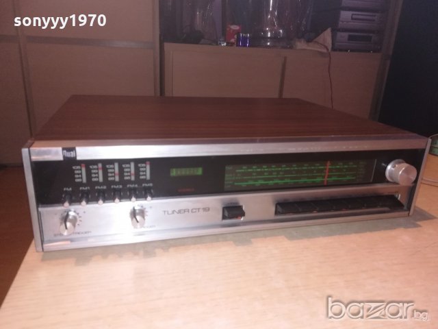 dual ct19 tuner-made in germany-ретро тунер-внос швеицария, снимка 3 - Ресийвъри, усилватели, смесителни пултове - 20359401