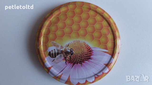 Капачки за стъклени буркани с пчелен мед ПРОМОЦИОНАЛНА ЦЕНА ЗА СЕЗОНА, снимка 13 - Пчелни продукти - 20372579