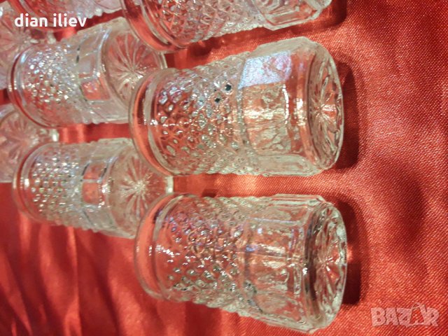 Ретро кристални чашки, снимка 15 - Чаши - 25035711