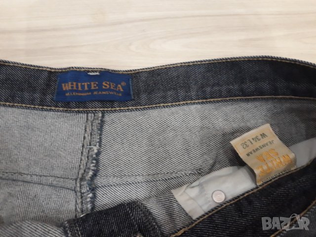 Мъжки тъмно сини дънки марка White sea, снимка 3 - Дънки - 23569918