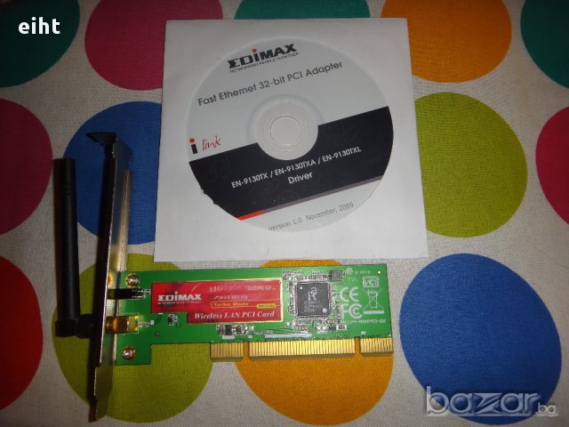 Edimax EW-7128g wireless LAN PC card (IEEE 802.11g/b)