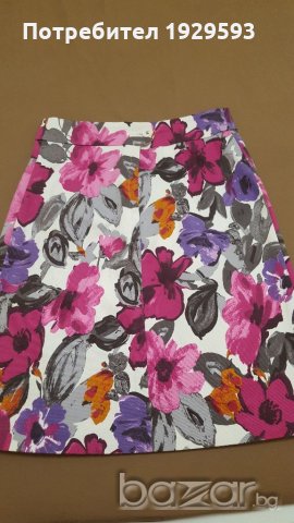 Пола на цветя марка Н&М, снимка 4 - Поли - 21284576