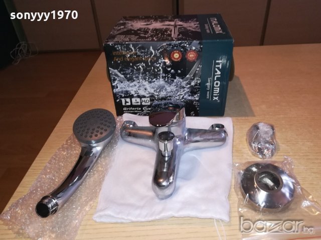 смесител за баня/вана с душ-комплект, снимка 14 - Смесители - 20590376