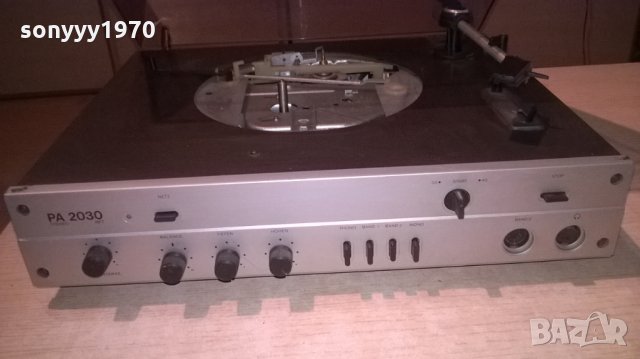 поръчан-rft pa2030-ddr-germany-грамофон за ремонт/части, снимка 3 - Грамофони - 24653232