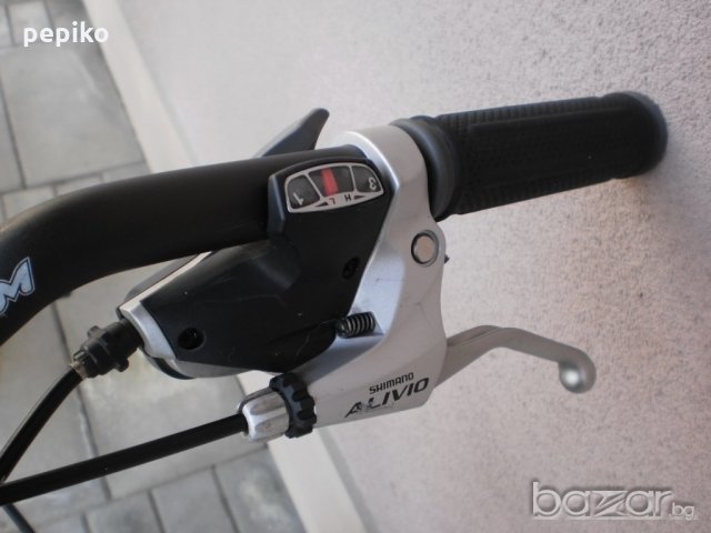 Продавам колела внос от Германия МТВ алуминиев велосипед FLEX 09 26 цола пълен монтаж SHIMANO ALIVIO, снимка 12 - Велосипеди - 20740638