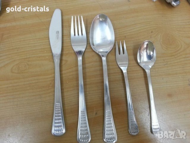 Български прибори за хранене петко денев Габрово Перла , снимка 2 - Антикварни и старинни предмети - 20483363