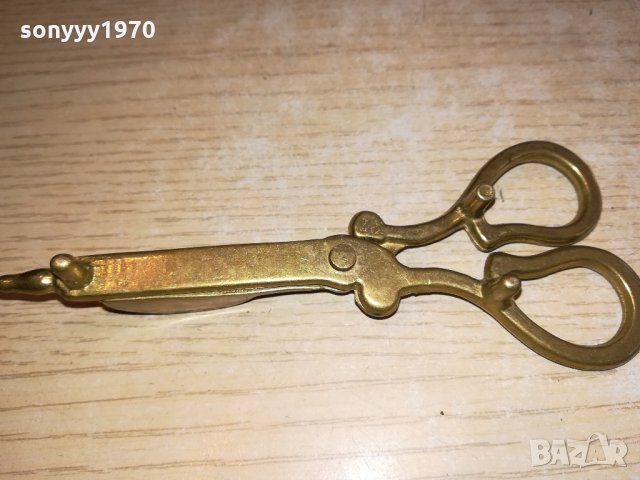 ретро колекция-мед/месинг-внос швеицария 14х6см, снимка 17 - Колекции - 21513884