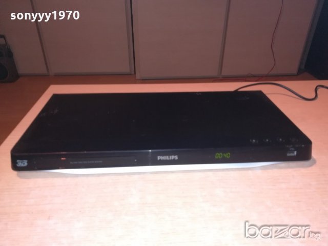 philips bdp5500/12 blu-ray 3d/dvd/usb/hdmi/lan/sd card-france, снимка 4 - Плейъри, домашно кино, прожектори - 21303449
