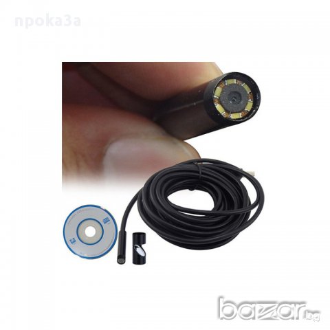 USB водоустойчив андроид ендоскоп 1м/6Led диода (2м/6 диода), снимка 2 - Друга електроника - 17212183