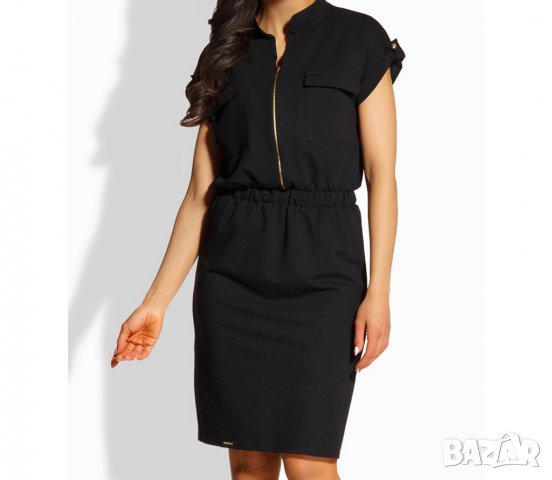Черна рокля с къс ръкав марка Lemoniade в Рокли в гр. Добрич - ID22516762 —  Bazar.bg