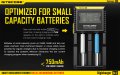 Nitecore D2 и D4 интелигентно зарядно за 3.7v. батерии всички размери, снимка 1 - Вейп без пълнители - 13548959