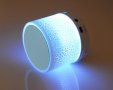 Безжична блутут колонка, wireless, bluetooth тонколона, мини говорител, светеща, снимка 6