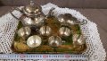 Стар сервиз с дървен поднос., снимка 7