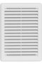 Вентилационна решетка с мрежа - КАПАК , снимка 1 - Строителни материали - 22754845