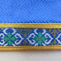 Традиционна торбичка тип пунгия от плат DELL от Монголия-13, снимка 7 - Други ценни предмети - 23414055