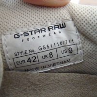 G - STAR RAW 3301 оригинал Разпродажба  намалени  на  65,00 лв size UK 8 42 номер, снимка 7 - Маратонки - 21899636