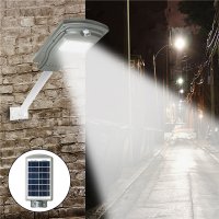 3000050691 Соларна улична лед лампа с датчик за движение Street Light , Q20W, снимка 3 - Прожектори - 25797547
