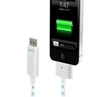 iPhone 3/4/4s LED Light USB data кабел за зареждане, снимка 2 - USB кабели - 13282319