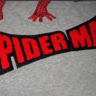 D&G Dolce and Gabbana Grey Spider-Man Мъжка Тениска size 44 (XS), снимка 3 - Тениски - 7081716