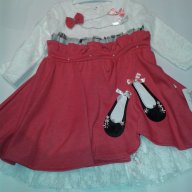 Роклички за момичета бяло и червено- 2год ,3год ,4 год., снимка 5 - Детски рокли и поли - 13201325