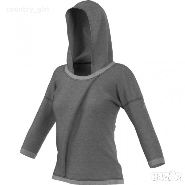 adidas Women`s Adizero Long Sleeve Hooded - страхотна дамска блуза, снимка 1