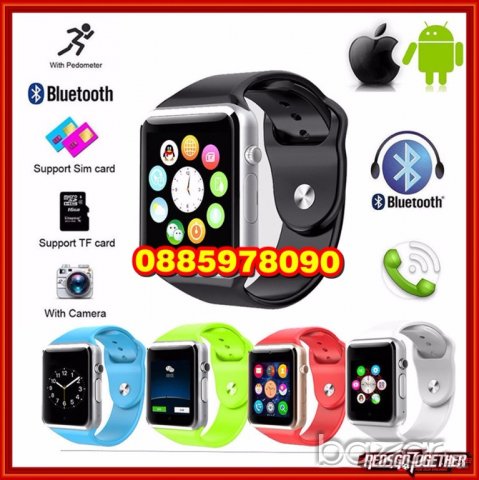 СМАРТ ЧАСОВНИЦИ / Smart Watch Android iOS всички видове-камера,блуутут, снимка 9 - Други - 14423454