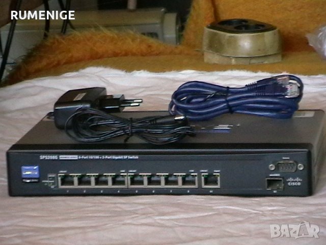 Суич, Switch CISCO SPS208G, снимка 3 - Суичове - 24836752