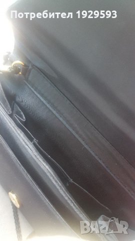 Черна стилна чантичка, снимка 6 - Чанти - 21641193