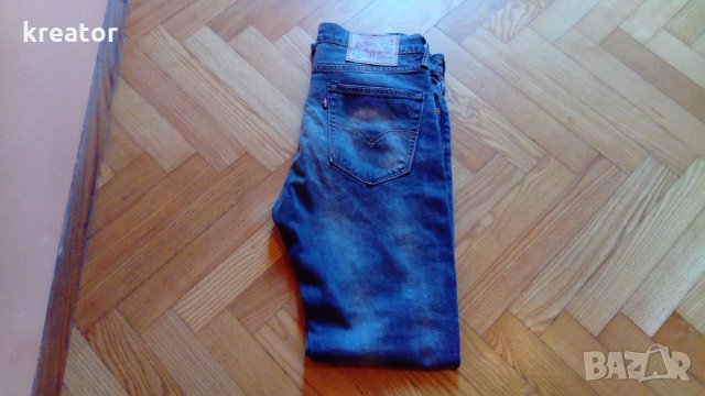  НОВО!!! levi's jeans оригинал размер 30/32 цвят сив levi strauss мъжки дънки, снимка 8 - Дънки - 22462688
