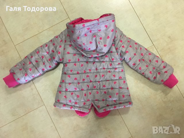 Зимно яке с качулка до 90см, снимка 3 - Бебешки якета и елеци - 25794655