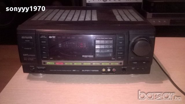 Aiwa av-x100ez stereo receiver-внос швеицария, снимка 2 - Ресийвъри, усилватели, смесителни пултове - 17143243