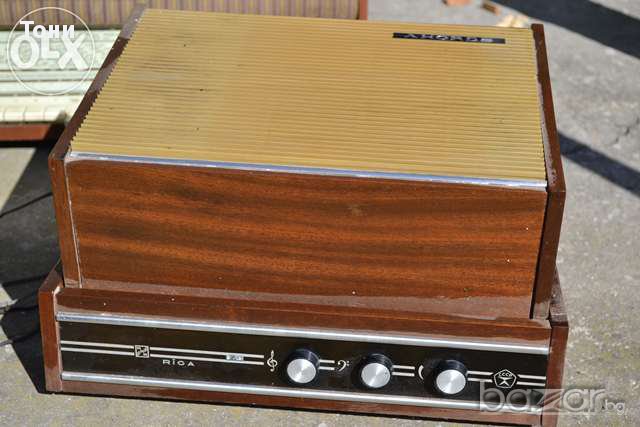 Грамофон RIGA, снимка 3 - Аудиосистеми - 16279890