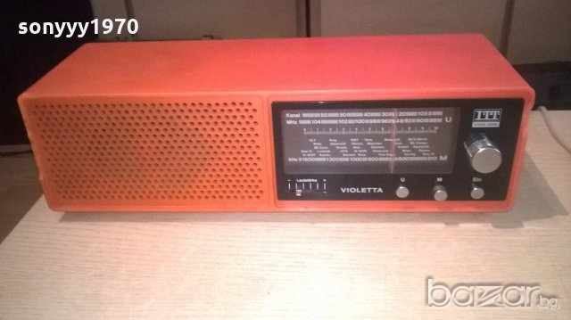 itt schaub lorenz-violetta-внос швеицария, снимка 2 - Ресийвъри, усилватели, смесителни пултове - 19576361