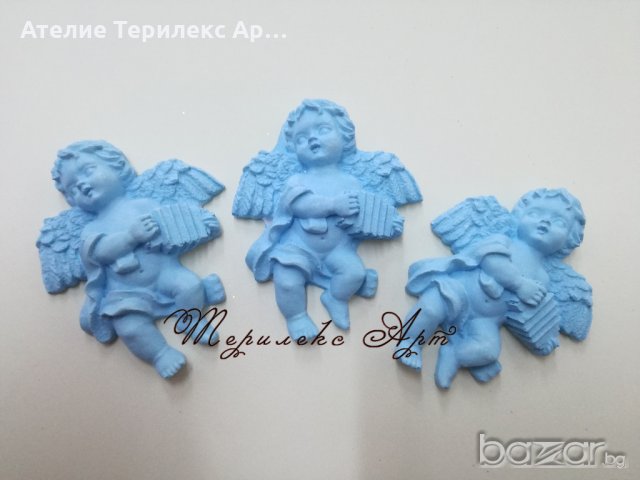 Ангелче в синьо-подаръци за гости, снимка 2 - Кетъринг - 20767571