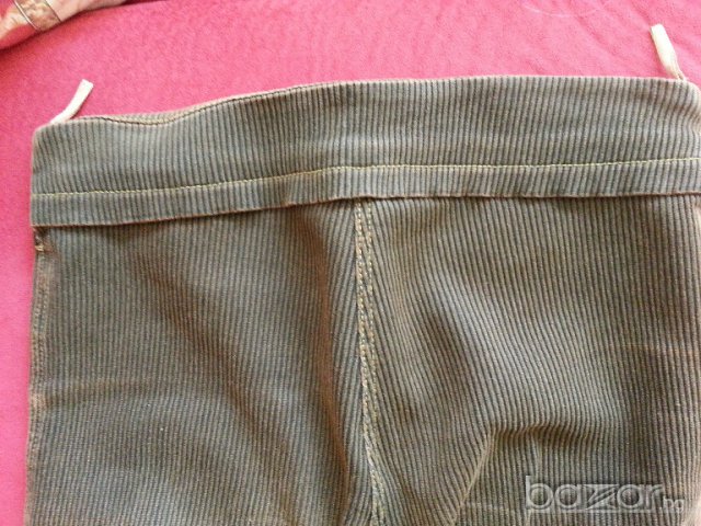 Дамски еластичен панталон - рипсено кадифе, снимка 2 - Панталони - 16161308