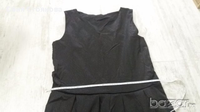 Дамска черна рокля Л, снимка 7 - Рокли - 17051873