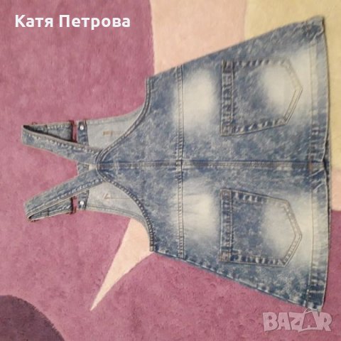 дънков сукман Denim, снимка 3 - Детски рокли и поли - 24988879