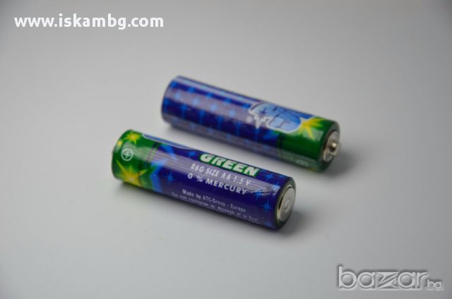 Батерии AAA 1.5V SKY GREEN - код 1051, снимка 3 - Други - 13274166